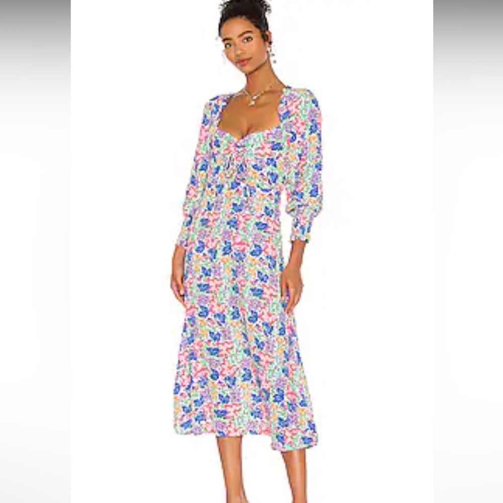 Faithfull the Brand Mathilde Dress in Jemima Floral